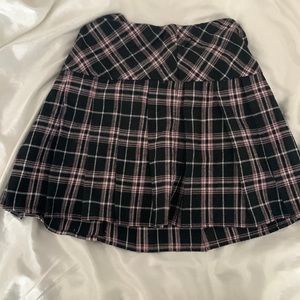 Plaid skirt